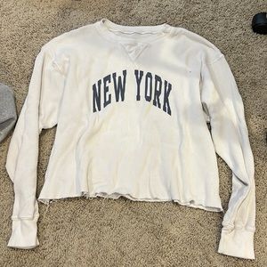 Soft Waffle Long Sleeve Top: Size Small (Juniors)